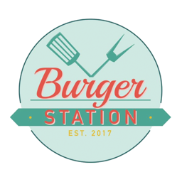 Burger Station Hvidovre logo.